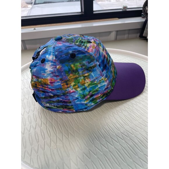 Glove It Waterfall Caps One Size Adjustable Criss Cross Straps Blue Poly Golf - Picture 4 of 7